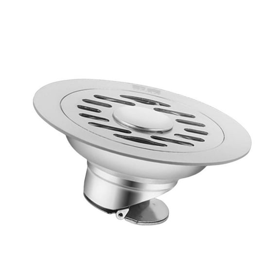 YIEMEEN Round Shower Floor Drain Stainless Steels Round Floor Strainer Antiodor Drainer Shower Strainer Cover Easy to Install