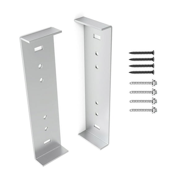 YIEMEEN Rustresistant Mailbox Mounting Solution Bracket Against Tilting for Outdoor Use