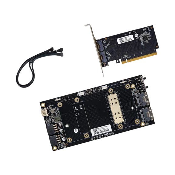 YIEMEEN SXM2 to PCIE Bridge Kit Incorporating Baseboards and Cable Assembly Flexible Deployment