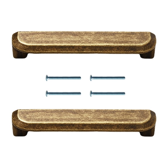 YIEMEEN Set of 2 Vintages Styles Yellow Bronze Drawer Handles for Personalize Interior Designs and Home Makeover Projects