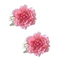 thumbnail image 1 of YIEMEEN Set of 2Pcs Artificial Peony Flower Curtain Tiebacks Clips Curtain Rope Tie Window Drapes Clamp Drapery Holdback Buckle, 1 of 14