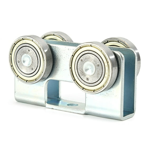 YIEMEEN Silents Roller Trolley Assembly With 4 Wheel Accessory for 1 5/8Inch Strut Channel Portable Sturdy Load Capacity