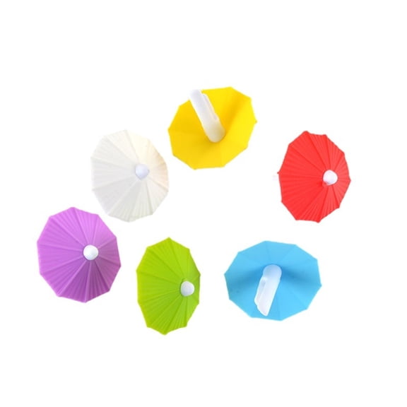 YIEMEEN Silicone Wine Glass Identifier Cocktail Identifier Wine Label Party Cup Sticker