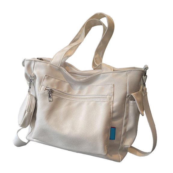 YIEMEEN Simple Handbag Messenger Shoulder Bag Spacious Storage for Daily Essential