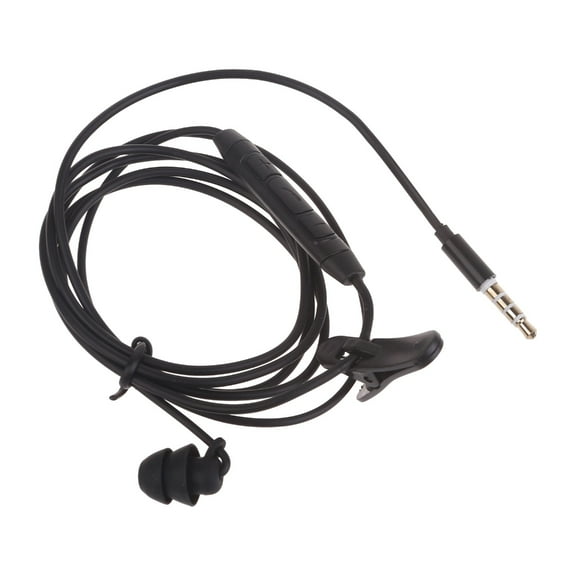 YIEMEEN Single Earphone One Side Earplugs with Microphone Single-Ear Earbud Stereo Sound