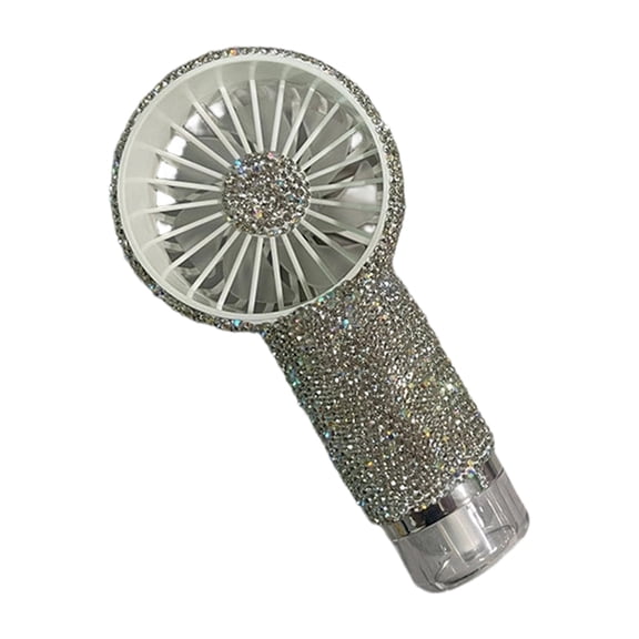 YIEMEEN Small USB Handheld Fan with Adjustable Speeds and Rechargeable 500mAh Battery