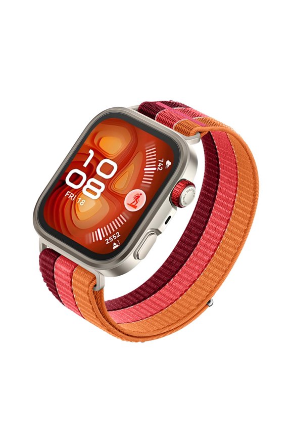 YIEMEEN Smartwatch Soft Breathable Nylon Braid Wriststrap Belt Quick Release Straps