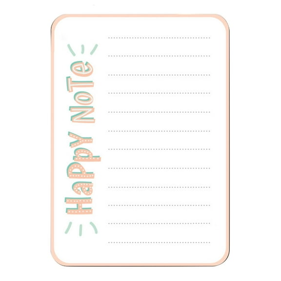 YIEMEEN Soft A4 Whiteboard Magnetic Fridge Message Sticker, Daily Writing Drawing White Board for Office School Refrigerator