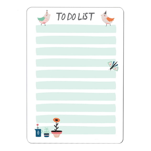 YIEMEEN Soft A4 Whiteboard Magnetic Fridge Message Sticker, Daily Writing Drawing White Board for Office School Refrigerator