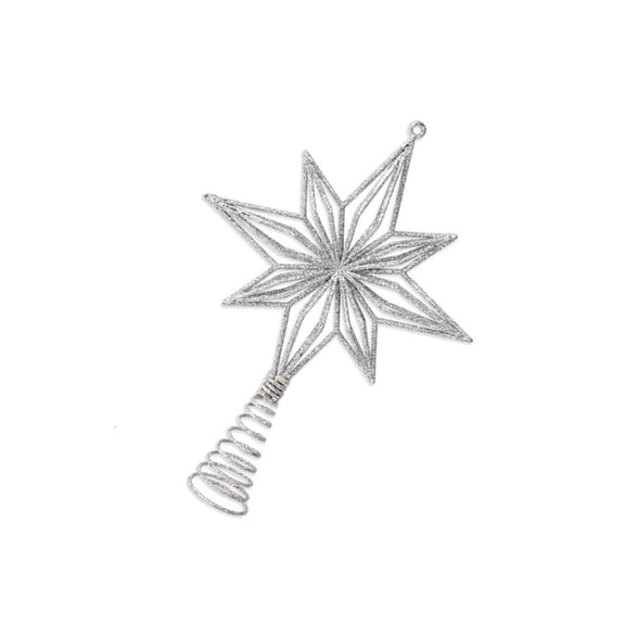 YIEMEEN Stable Metal Star Tree Toppers With Reflective Fronts Perfect For Traditional Modern Holiday Themes
