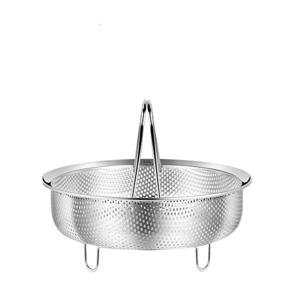 YIEMEEN Stackable 304 Nonrust Steel Food Steamer Nontoxic Materials Space Efficient Design Steaming Tool For Home Cooks