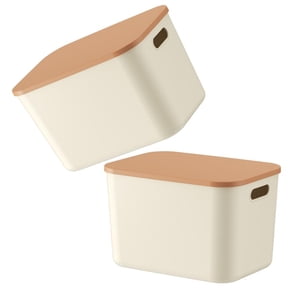 YIEMEEN Stackable Cream Storage Container With Lid Vertical Space Optimization Home Office Use