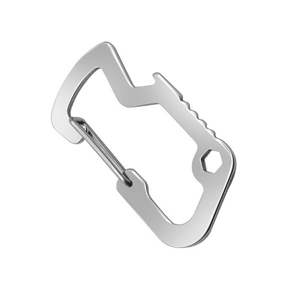 YIEMEEN Stainless Steel Keychain Bottle Opener Key Rings Beer Bottle Opener Key Holder Suitable for Home Gatherings and Picnics