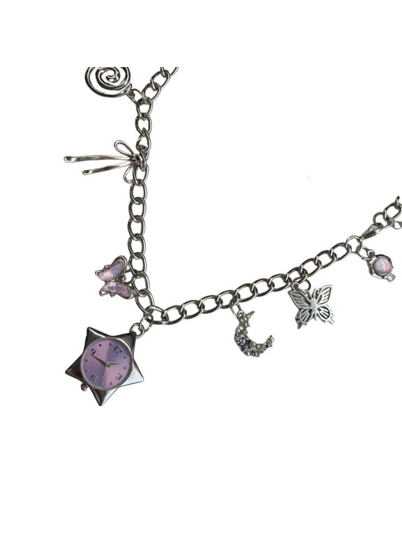 YIEMEEN Star Shaped Necklace Sturdy Alloy Jewelry Adjustable Chain for Women Gift Giving Everyday Styles