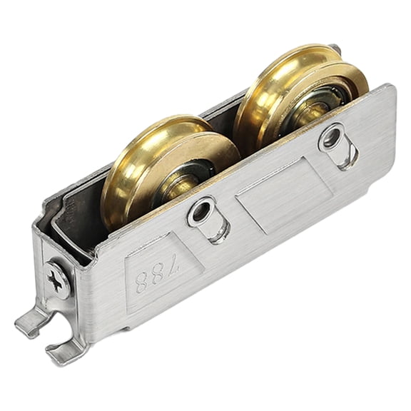 YIEMEEN Steel/Nylon Window Roller Window Pulley Glides Rollers Double Wheel for Window