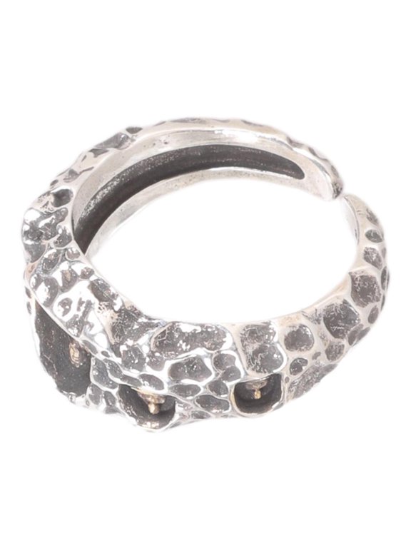 YIEMEEN Stone Engraved Design Copper Ring Resizable Handcrafted Jewelry Thoughtful Gift For Special Occasions