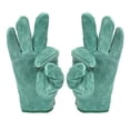 thumbnail image 1 of YIEMEEN Sturdy Breathable Leather Welding Gloves for Safe Handling in Construction Sites, 1 of 6