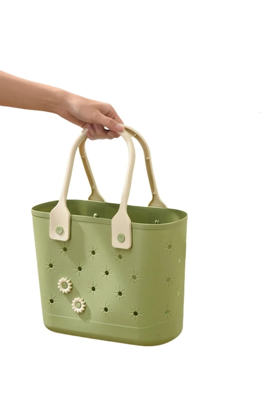 YIEMEEN Sturdy Rubber Beach Storage Bag Designs for Travel and Poolside Fun Daily Use