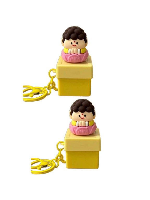 YIEMEEN Sturdy Rubber Talking Keychain Auto Lighting For Dark Environments