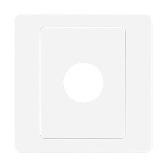 YIEMEEN Stylish Cable Management Cover Plate Modern Decorative Panel with Wire Concealer Stylish Outlet Cover for 86 Type Socket