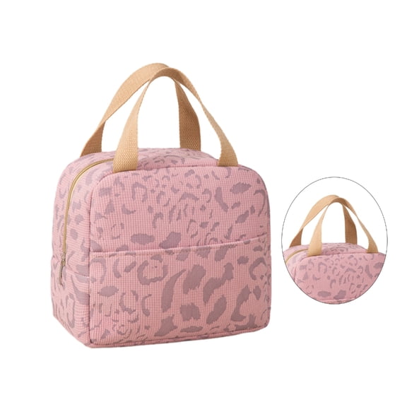 YIEMEEN Stylish Lunch Picnic Bag Keep Food Warm Waterproof Nylon Handbag for Women Men