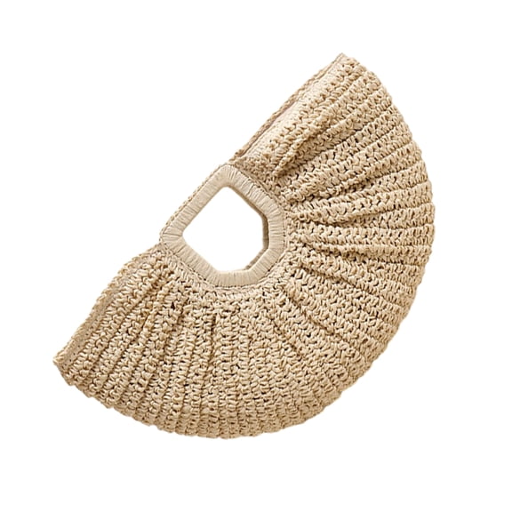 YIEMEEN Summer Travel Tote Evening Purse for Girls Casual Ladies Beach Bag Straw Handbag