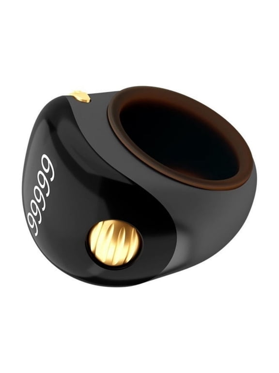 YIEMEEN Tasbih Zikr Rings 3 Size Adjustable Waterproof Digital Prayer Counter Rings Portable Prayer Device Comfortable Wearing