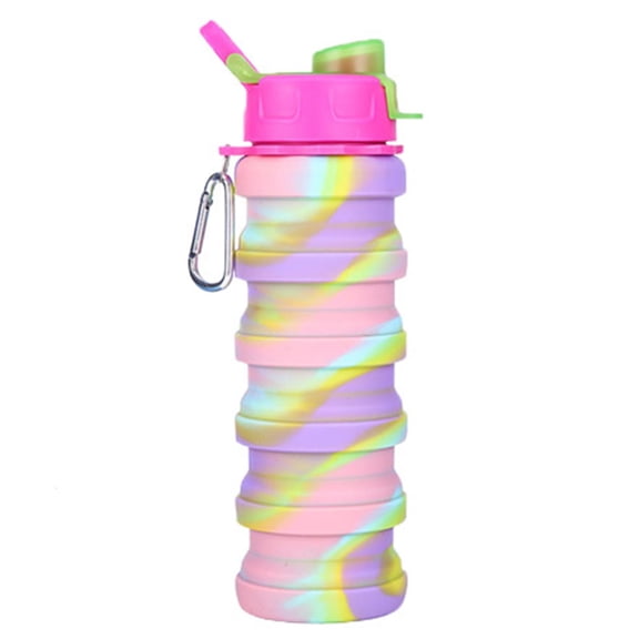 YIEMEEN Telescopic Cup Creative Folding Mug Portable Water Cup Travel Cup Compression Cups Home Outdoor Telescopic Mugs 4 St