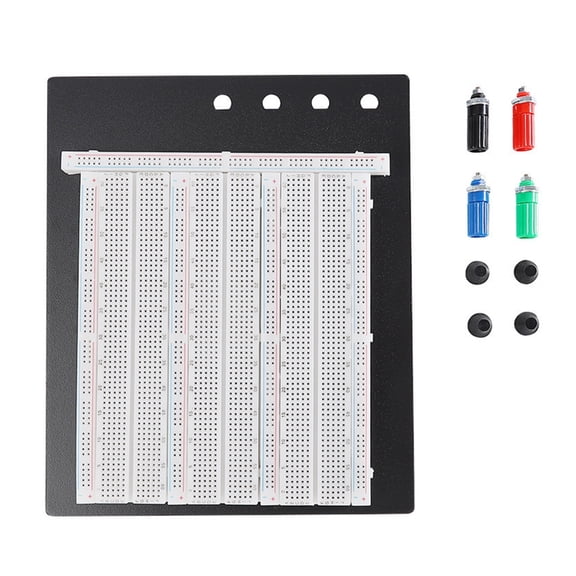 YIEMEEN Test Circuit Board Connection Point ZY-206 Bread Board for Electrical Testing ZY-206 Breadboard Protoboard