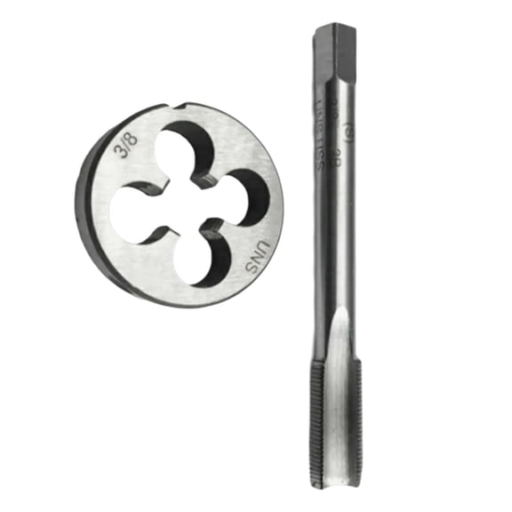 YIEMEEN Thread Tap for Clocks and Watches Tapping Flutes Tap Machine Tap Set Metric Straight Flutes Coarse Thread Repair Tool