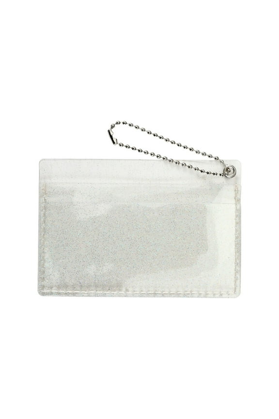 YIEMEEN Transparent Women PVC Jelly Bag Mini Crossbody Bag Money Wallet Card Holder Clear Wallet