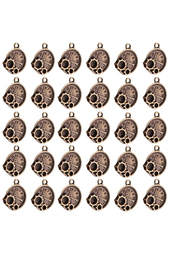 YIEMEEN Trendy Pocket Watch Pendants Unique Alloy Charm For Individualized Accessories