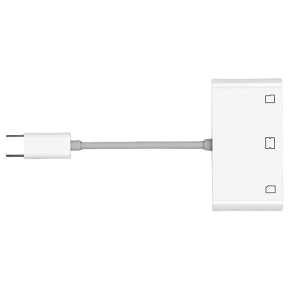 YIEMEEN Type C Card Reader Camera Card Reader for Phone 15/16 Supports Multiple Card