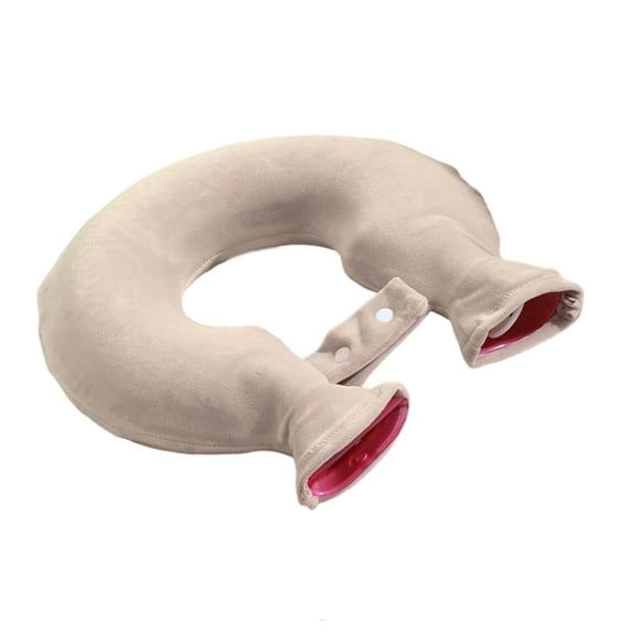 YIEMEEN U Shape Thermal Neck Wrap Hot Water Bag For Muscle Relaxation Home Office Travel Essential