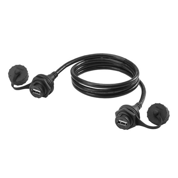 YIEMEEN USB 2.0 3.0 Socket Female to Female Cable IP67 Waterproof Panel Mount Connector