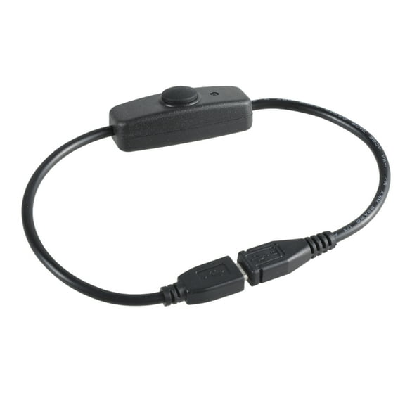 YIEMEEN USB 2.0 to Small USB Extension Cord with Power Control Button for Efficient