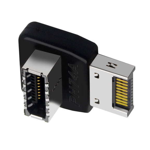 YIEMEEN USB 3.1 Type E Front Panel Internal Connectors Adapter 10Gbps Type E Header