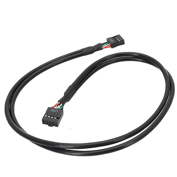 YIEMEEN USB 9Pin to 9Pin Female Cable Shielding Line Enhances Stability and Speed