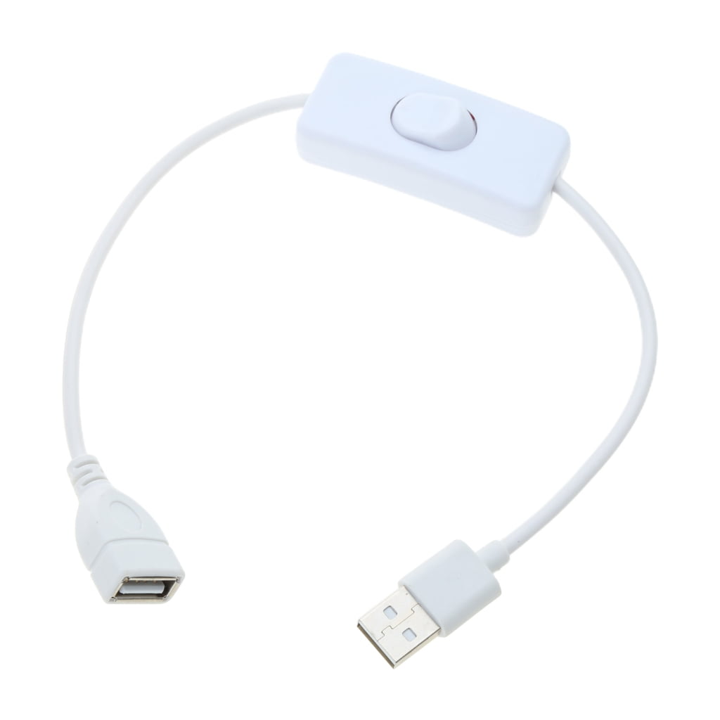 YIEMEEN USB Cable Male to Female Switch ON OFF Cable Extension Adapter ...
