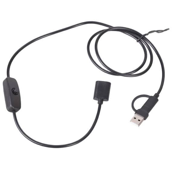 YIEMEEN USB Type C OTG Adapters Cable for Charging and Data Transfer with On Off Control