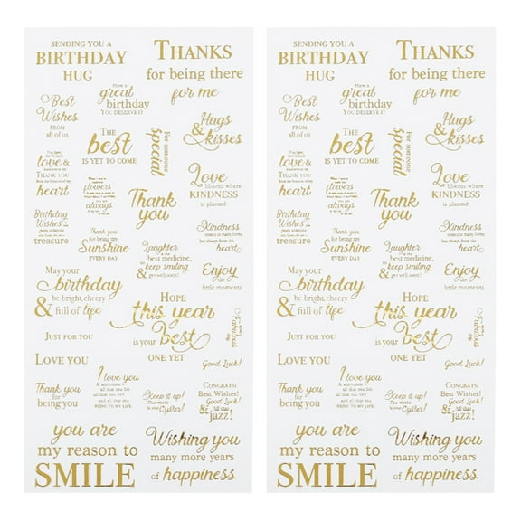 YIEMEEN UV Epoxy Resin Fillings Gold Flower Wishes Letters Stickers Resin Mold Decors Stickers for DIY Jewelry Casting Mold