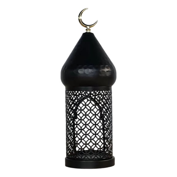 YIEMEEN Unique Hollow Out Iron Candle Holders Moroccans Lantern For Garden Or Living Room
