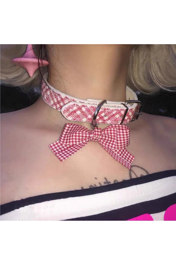 YIEMEEN Unique Leopard Print Chokers Necklace for Party Supplies and Festival Wear