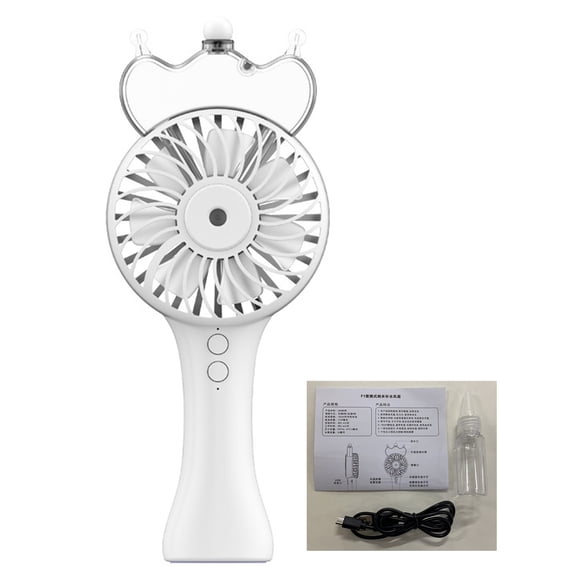 YIEMEEN Usb Rechargeable Portable Water Spray Mist Fan Electric Handheld Mini Fan Air Cooler Outdoor Moisturize Travel Hand Fan