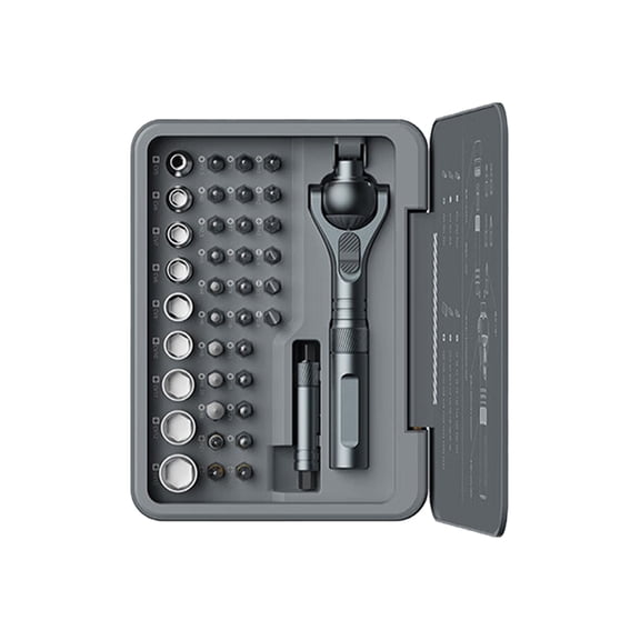 YIEMEEN Versatilitys 40 in 1 Magnetic Screwdriver Ratchet Swivels Head For Electronics Repair