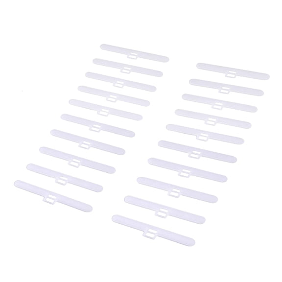 YIEMEEN Vertical Blind Clips 20 Pcs Top Hangers Easy Installation Curtain Accessories