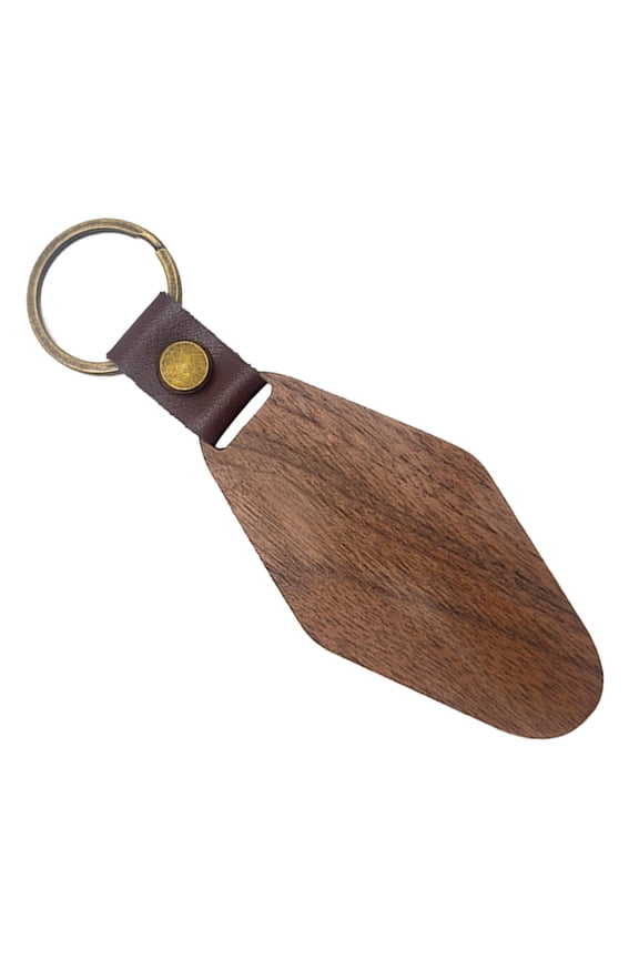 YIEMEEN Vintage Style Keychain Wooden Key Chain Personalized Engraved Wood Keyring Decor
