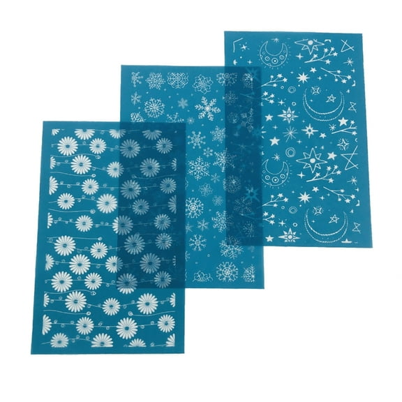 YIEMEEN Washable Silk Screen Printing Stencil Reusable Silkscreen-DIY Silk Screen Stencils for Painting on-Wood Ceramic T-Shirt