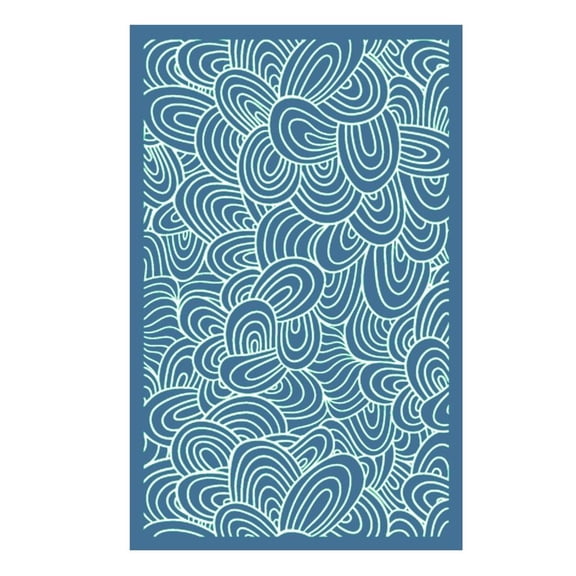 YIEMEEN Washable Silkscreen Print Kit Reusable DIY Silk Screen Stencils Transfer Mesh-Stencil for Painting on Clay Jewelry Decor