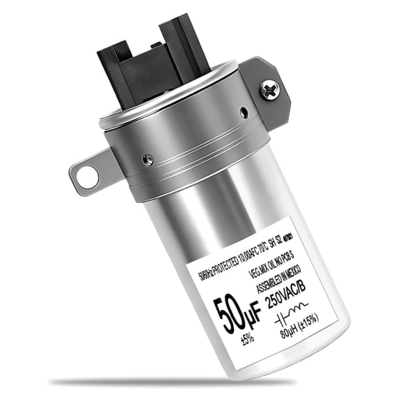 YIEMEEN Washing Machine Dryer Capacitor 50F 250V W11395618 Replacement For 4931353 PS12731163 W10843769 W10866250 W11315694